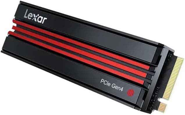 Lexar EQ790 PS5 SSD 4TB, SSD Interno NVMe M.2 con Disipador de Calor, 2280 PCIe Gen4x4 NVMe 1.4 SSD Interno, Lectura hasta 7.000 MB/s, Compatible con PS5, PC de Escritorio y Portátil