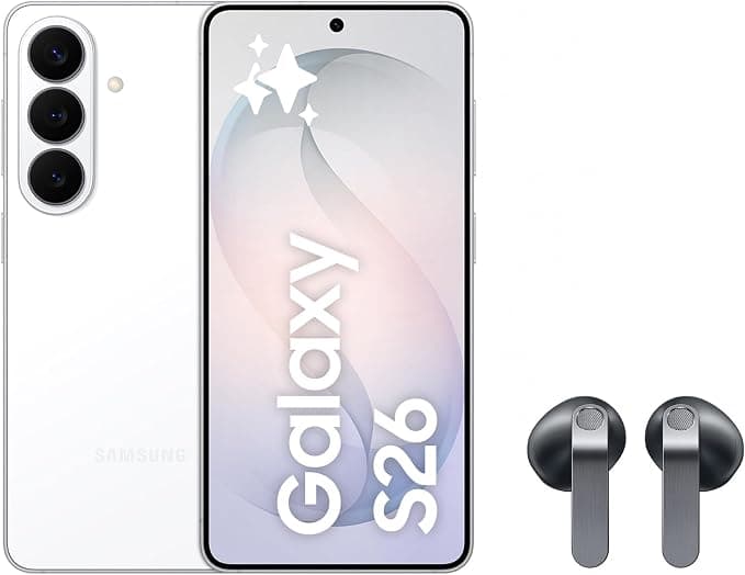 Samsung Galaxy S26, 512GB, Blanco + Galaxy Buds4