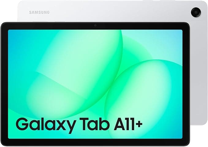 Samsung Galaxy Tab A11+ 128GB, Tableta con IA, Pantalla de 11" con 90 Hz, 6GB de Memoria, Altavoces Cuádruples Dolby, Garantía del Fabricante 3 Años + 1 Año Extra, Gris Claro (Versión Española)