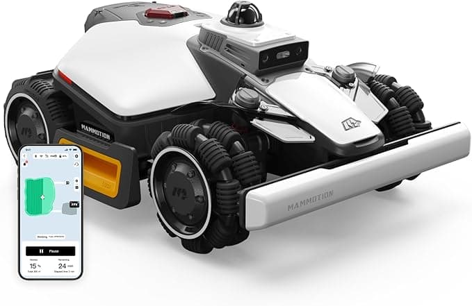 MAMMOTION LUBA Mini 2 AWD 1500 Robot Cortacésped sin Cable Perimetral