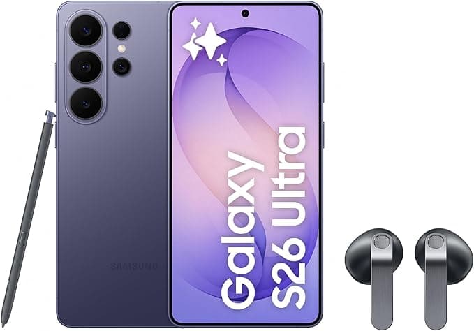 Samsung Galaxy S26 Ultra, 256GB, Violeta Cobalto + Galaxy Buds4