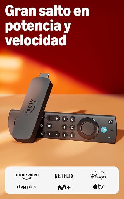 Amazon Fire TV Stick 4K Max (Última generación), Dispositivo de streaming compatible con Wi-Fi 6E y fondo ambiental, encuentra series más rápido con Alexa+