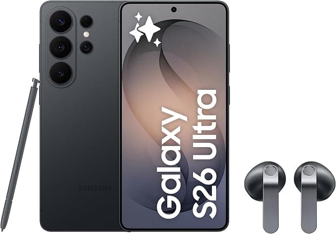 Samsung Galaxy S26 Ultra, 256GB, Negro + Galaxy Buds4